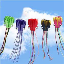 Octopus Soft Kite with Handle line