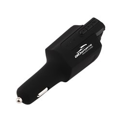 2 in 1 Car Charger With Wireless Bluetooth Headset